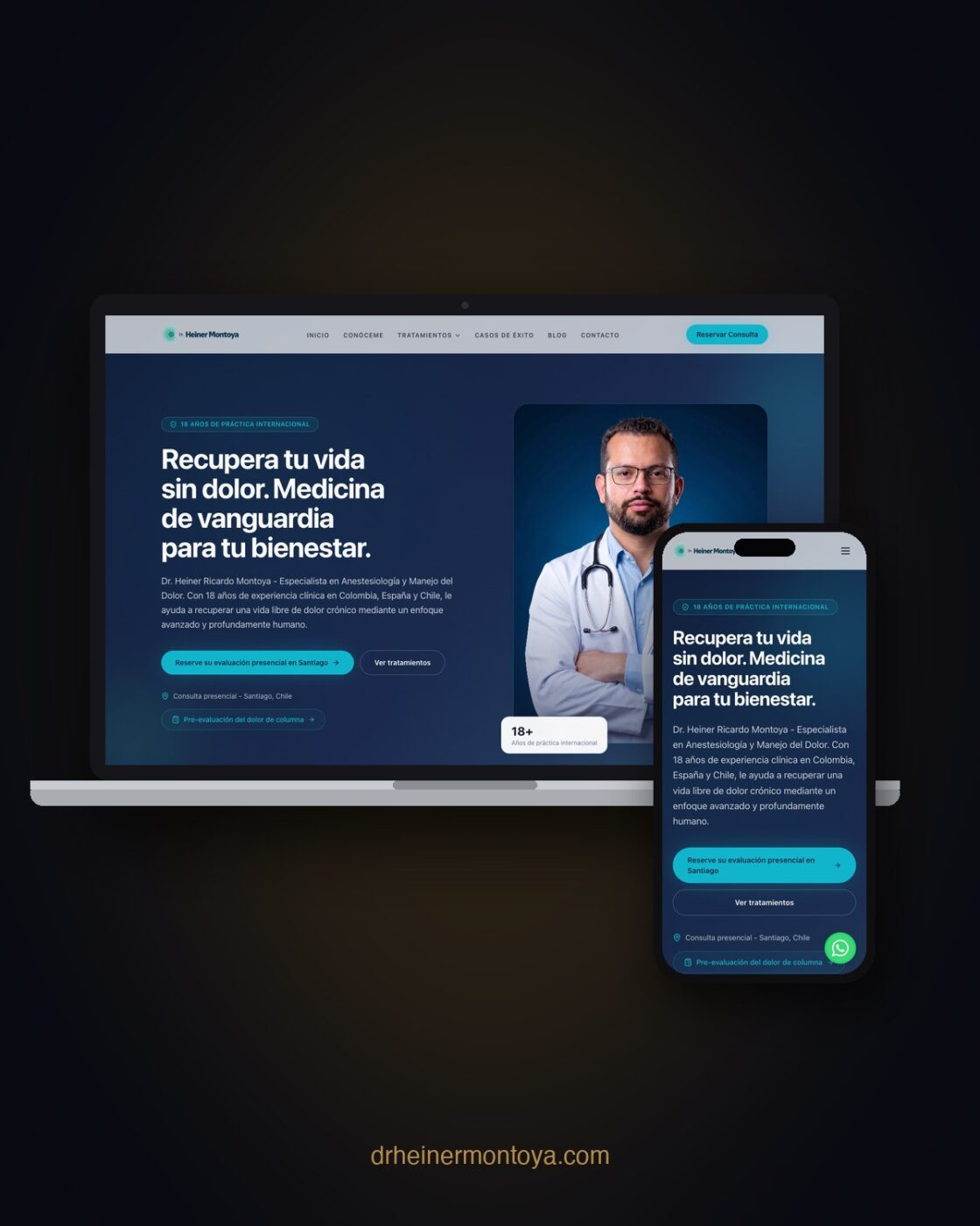 Sitio Web Dr. Heiner Montoya